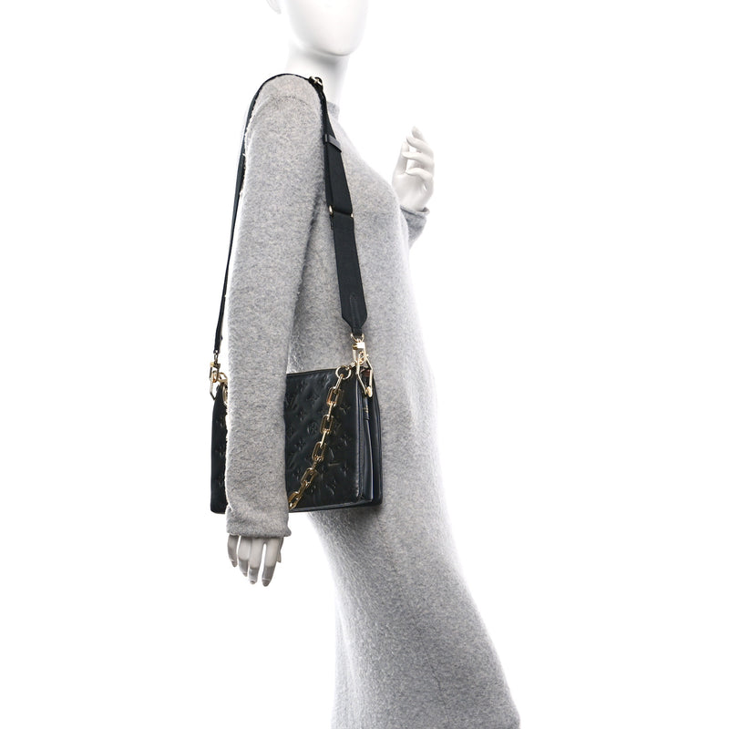 Louis Vuitton Lambskin Embossed Coussin