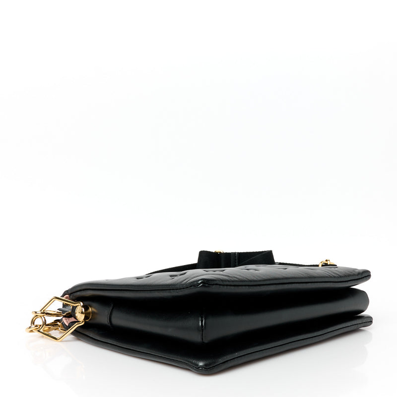 Louis Vuitton Lambskin Embossed Coussin