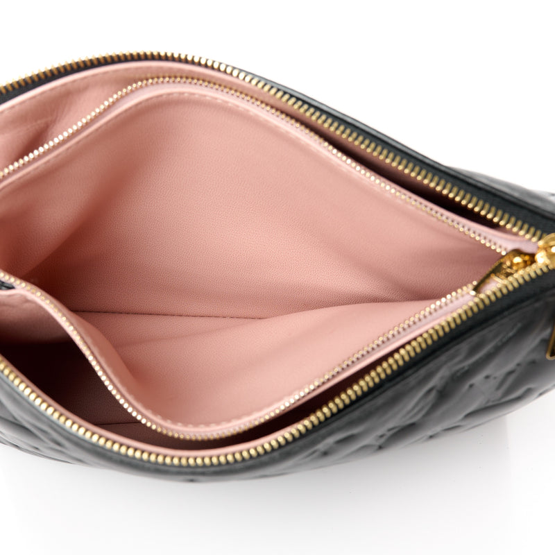 Louis Vuitton Lambskin Embossed Coussin