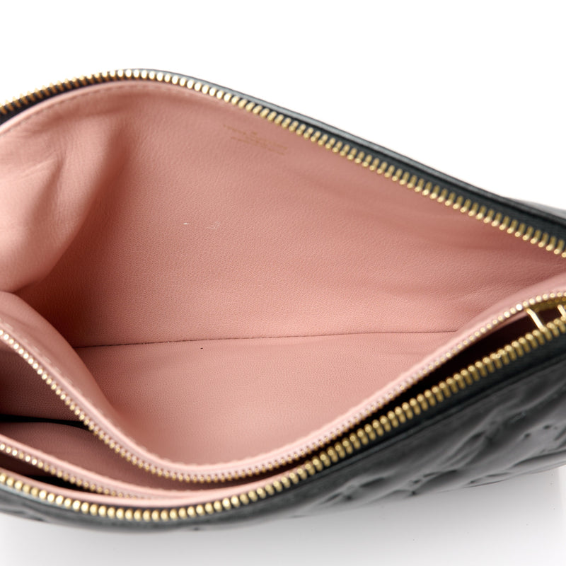 Louis Vuitton Lambskin Embossed Coussin
