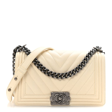 Chanel Lambskin Chevron Quilted Medium