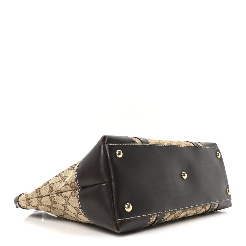 Gucci Small Lovely Heart Tote Dark Brown