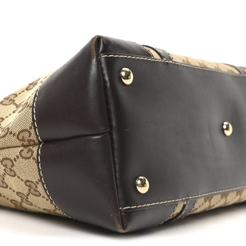 Gucci Small Lovely Heart Tote Dark Brown