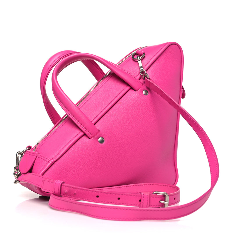 Balenciaga Shiny Day Calfskin S Triangle