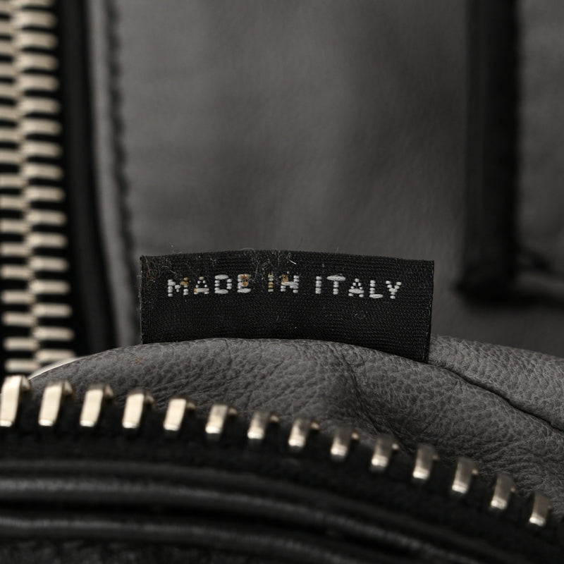 Prada Nappa Gaufre Double Zip Tote Black