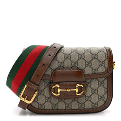 Gucci Gg Supreme Web Mini Horsebit