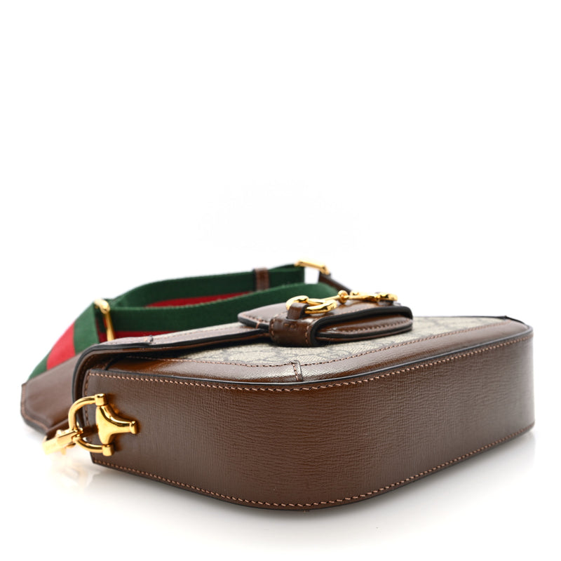 Gucci Gg Supreme Web Mini Horsebit