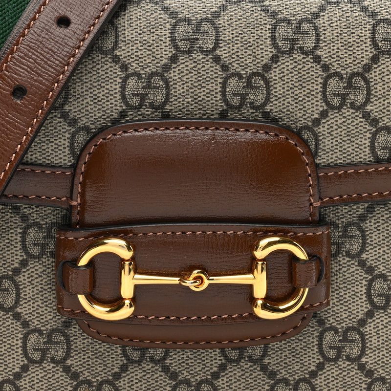 Gucci Gg Supreme Web Mini Horsebit