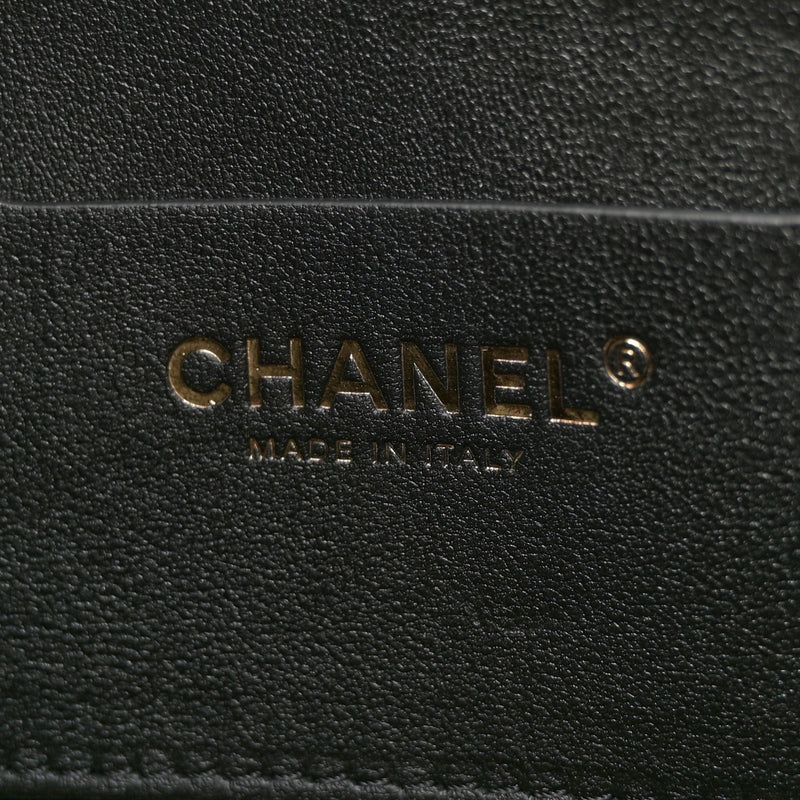 Chanel Lambskin Quilted Clutch Large