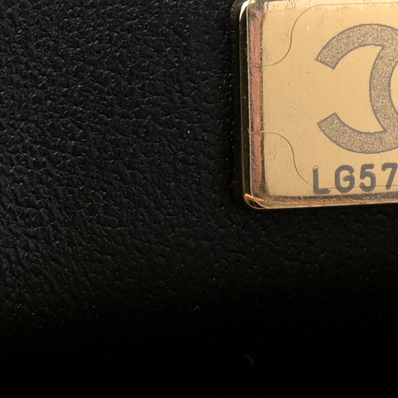 Chanel Lambskin Quilted Clutch Large