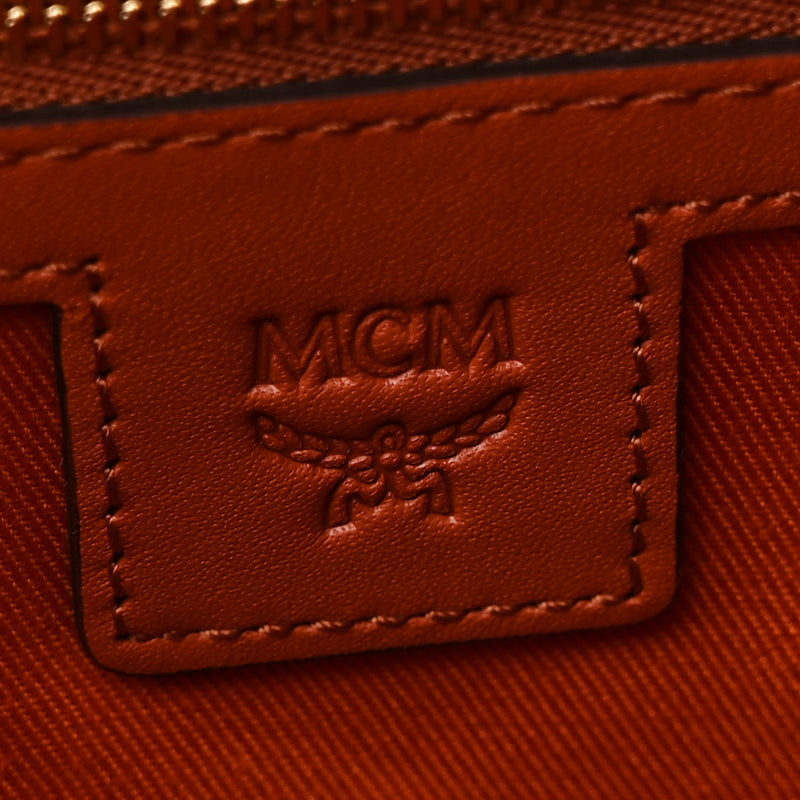 Mcm Visetos Large Traveler Weekender Bag