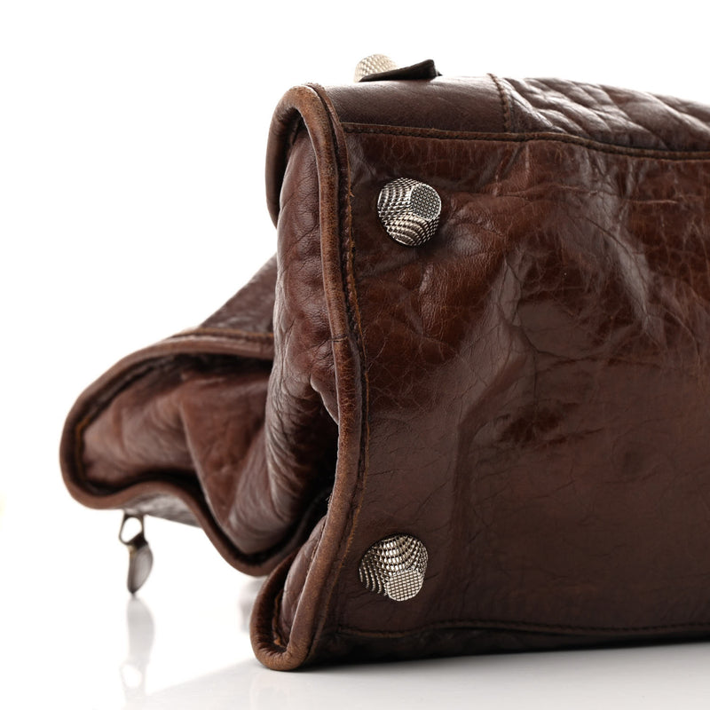 Balenciaga Agneau Giant 21 Silver