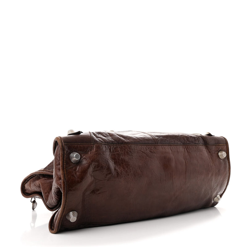 Balenciaga Agneau Giant 21 Silver