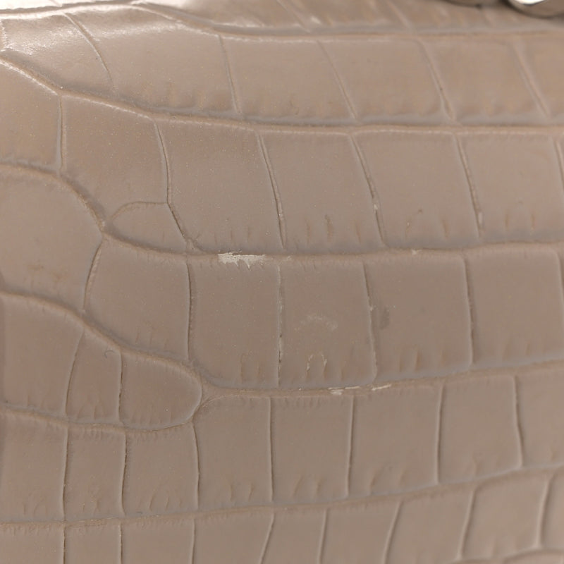 Saint Laurent Calfskin Crocodile