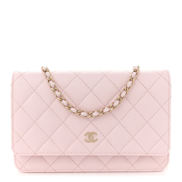 Chanel Caviar Quilted Wallet On Chain