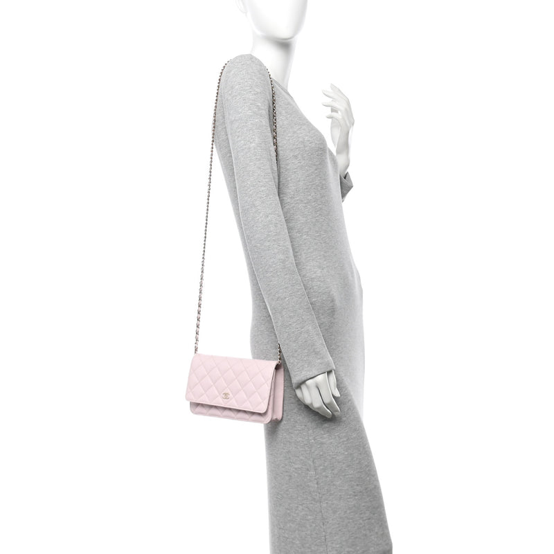 Chanel Caviar Quilted Wallet On Chain