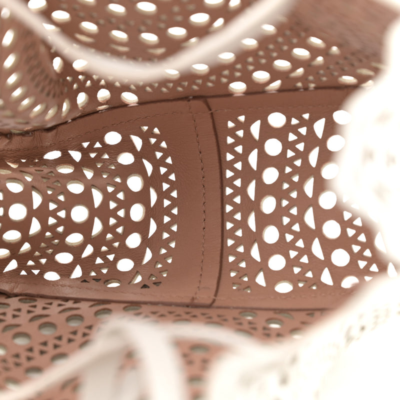 Alaia Lux Calfskin Vienne Rose-Marie 19