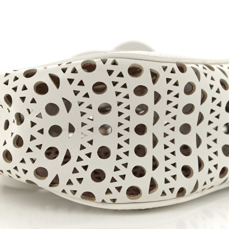 Alaia Lux Calfskin Vienne Rose-Marie 19