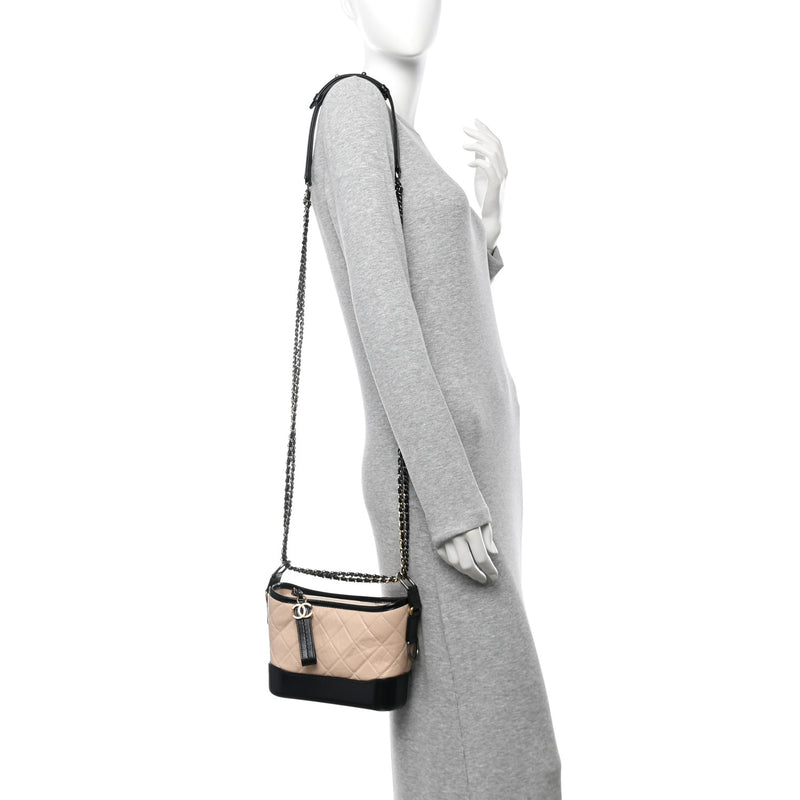 Chanel Aged Calfskin Quilted Small