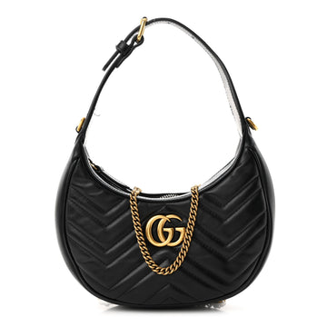 Gucci Calfskin Matelasse Chevron Mini Gg