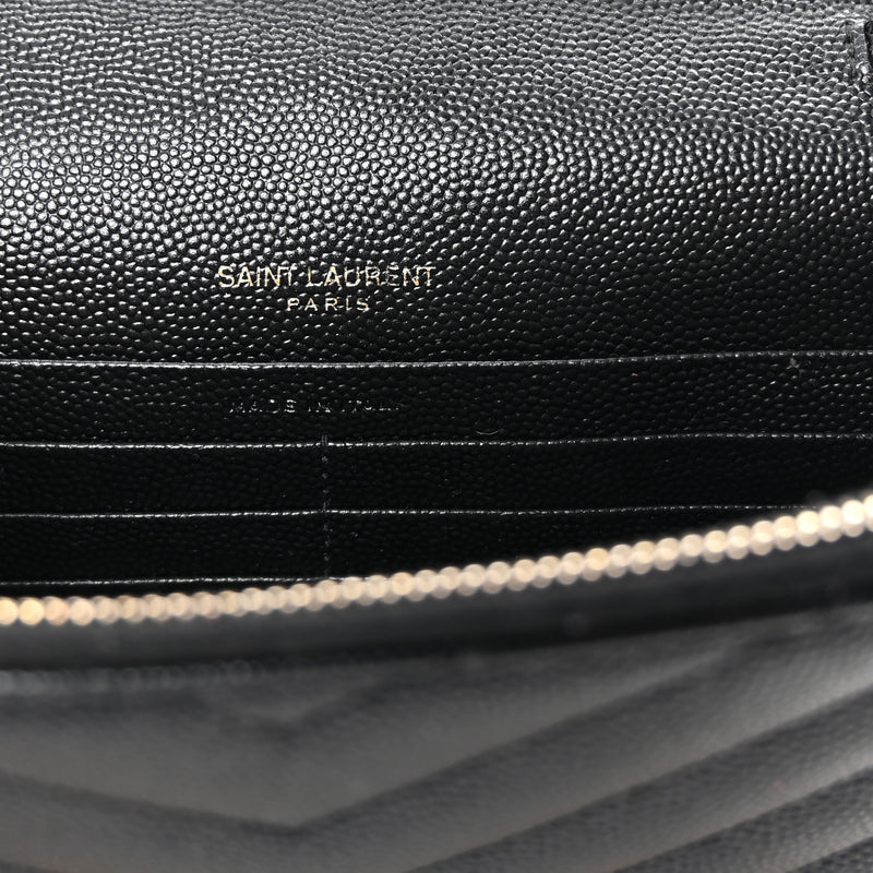 Saint Laurent Grain De Poudre Matelasse