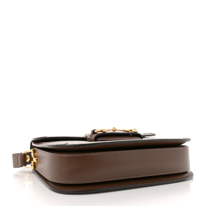 Gucci Gg Supreme Horsebit Shoulder Bag