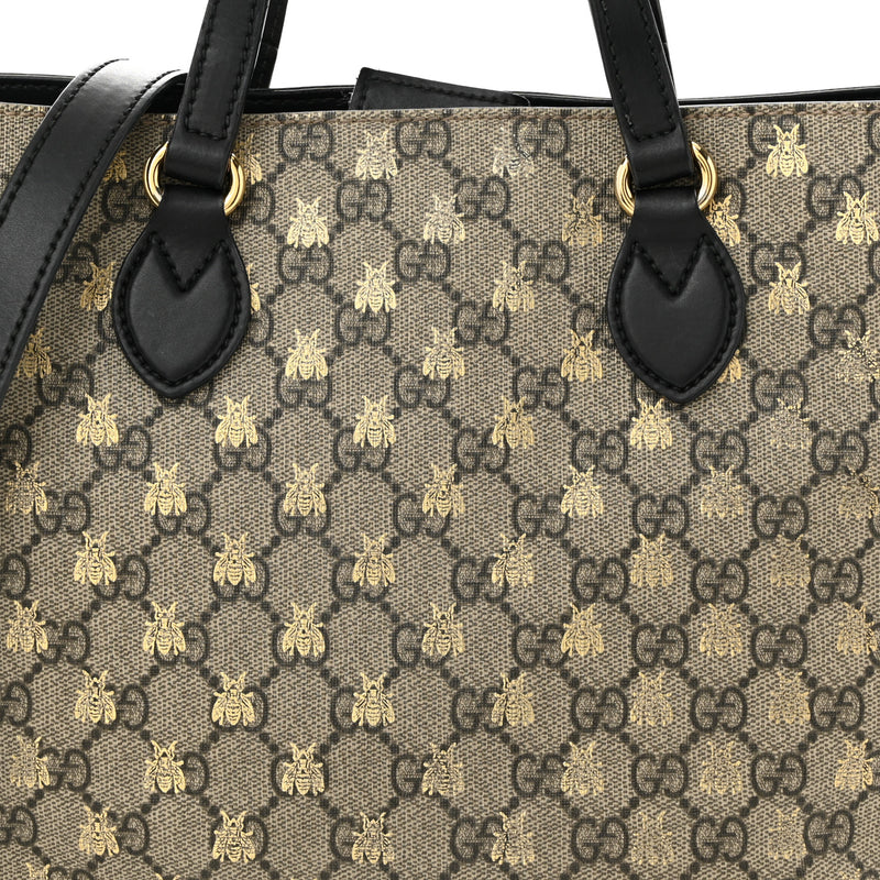 Gucci Soft Gg Supreme Bees Small