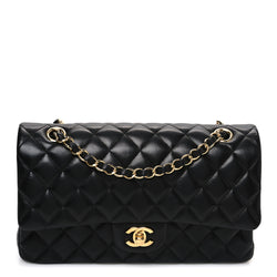 Chanel Lambskin Quilted Medium Double
