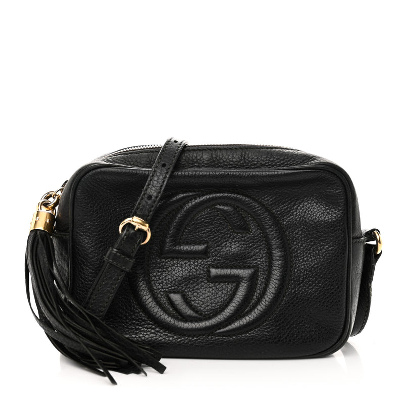 Gucci Pebbled Calfskin Small Soho Disco