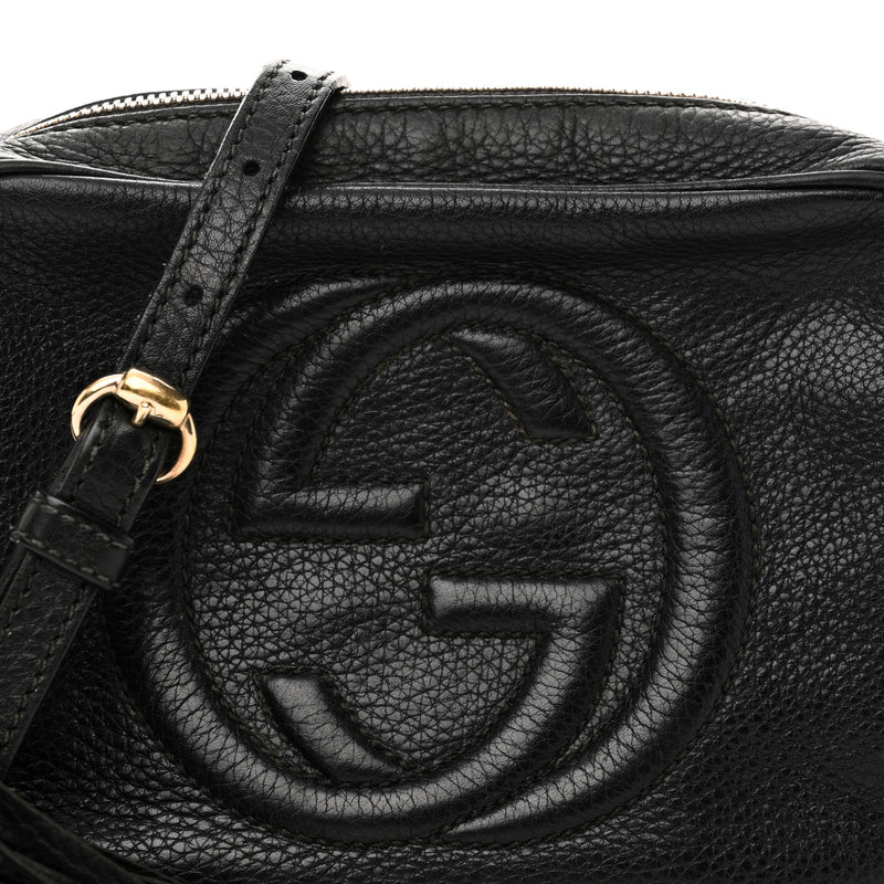 Gucci Pebbled Calfskin Small Soho Disco