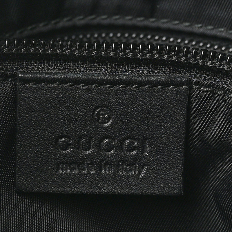 Gucci Gg Supreme Web Messenger Bag Black