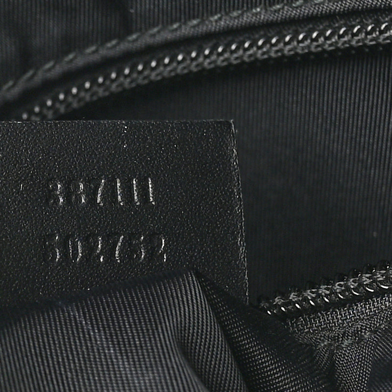 Gucci Gg Supreme Web Messenger Bag Black