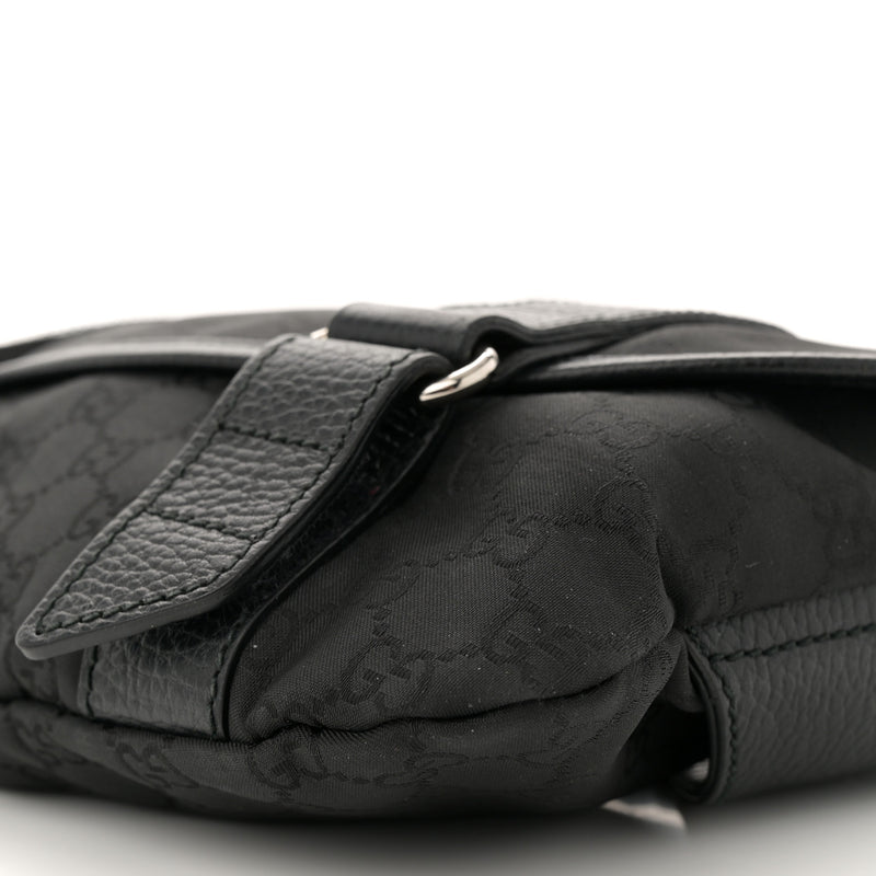 Gucci Nylon Waist Belt Bag Black