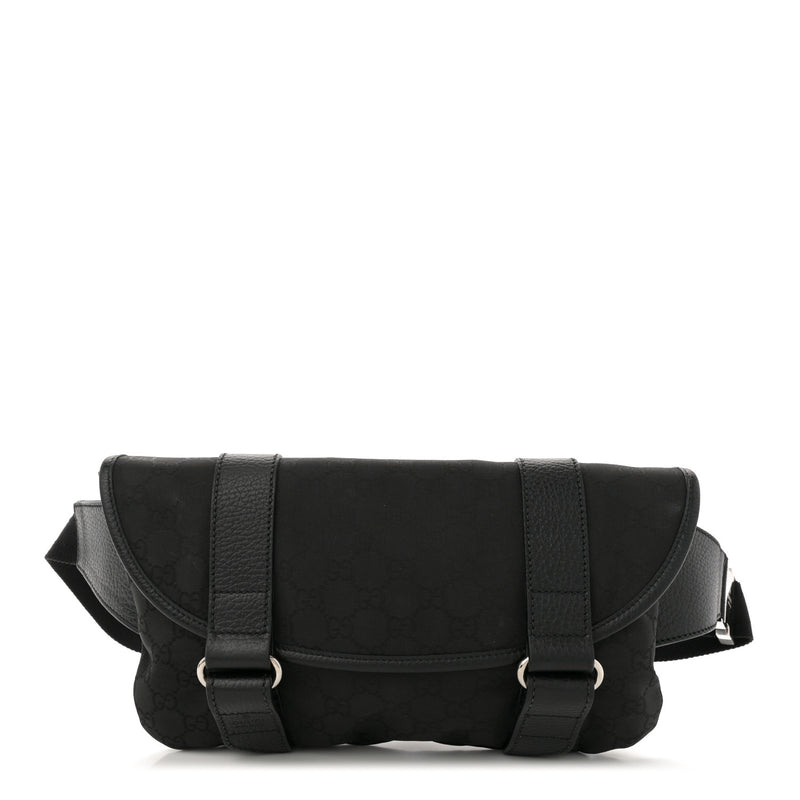 Gucci Nylon Waist Belt Bag Black