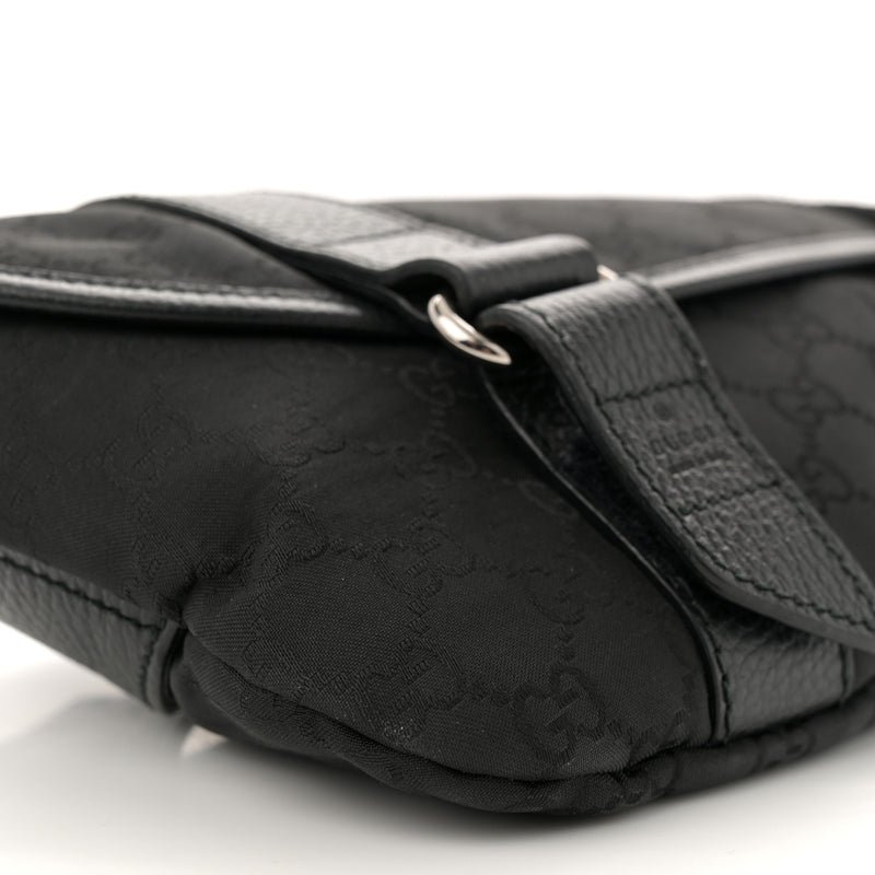 Gucci Nylon Waist Belt Bag Black