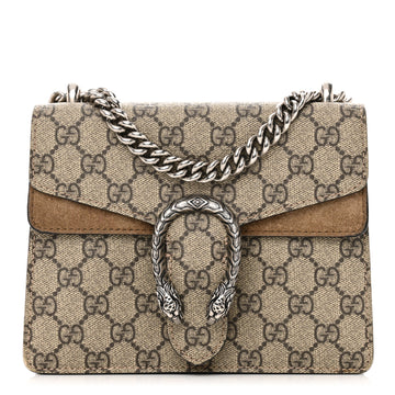 Gucci Gg Supreme Mini Dionysus Shoulder