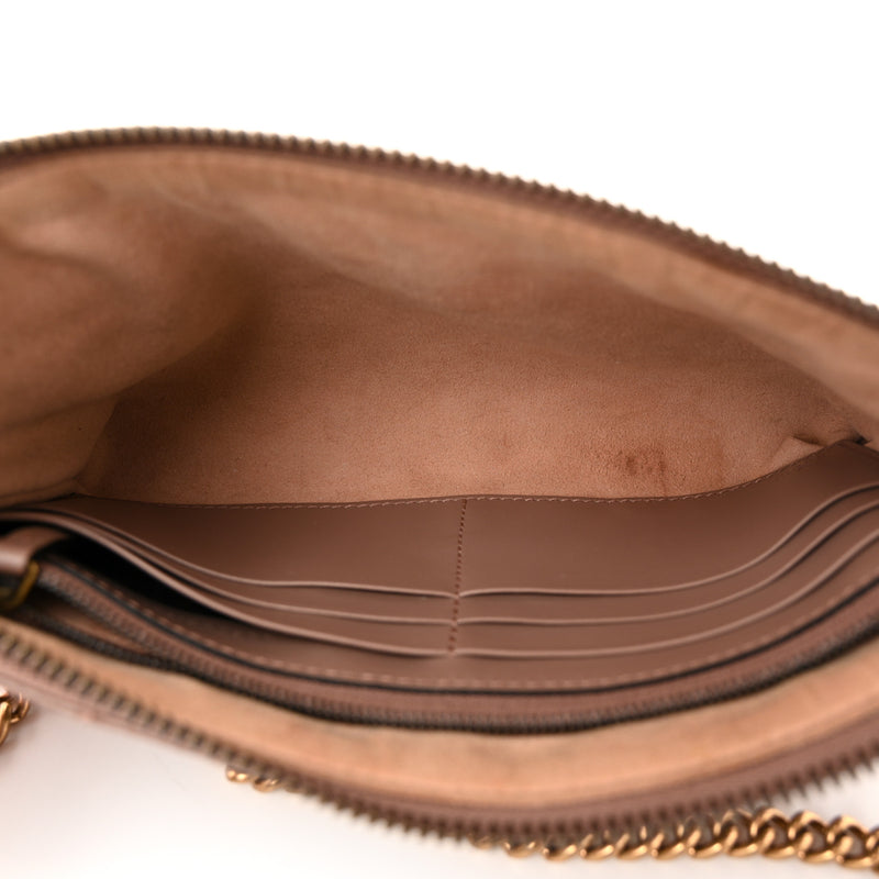 Gucci Calfskin Matelasse Mini Gg Marmont