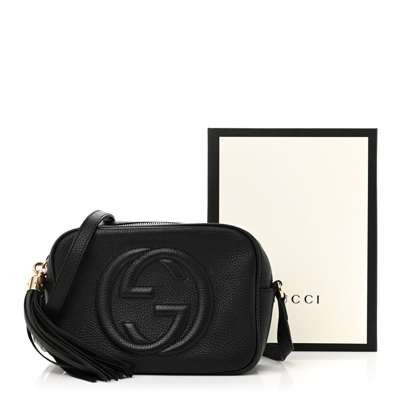 Gucci Pebbled Calfskin Small Soho Disco
