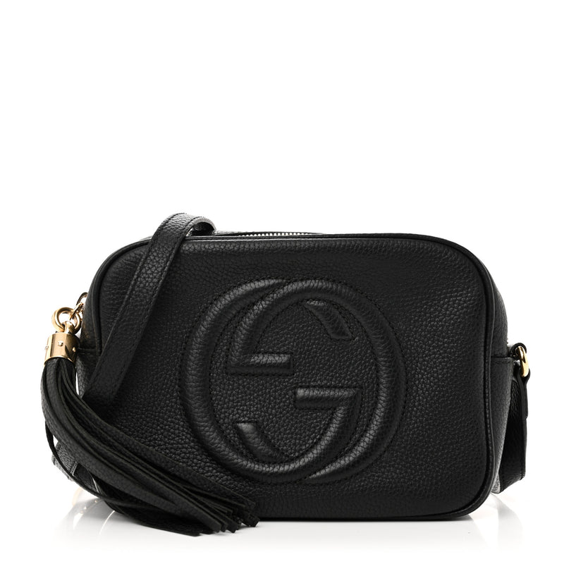 Gucci Pebbled Calfskin Small Soho Disco