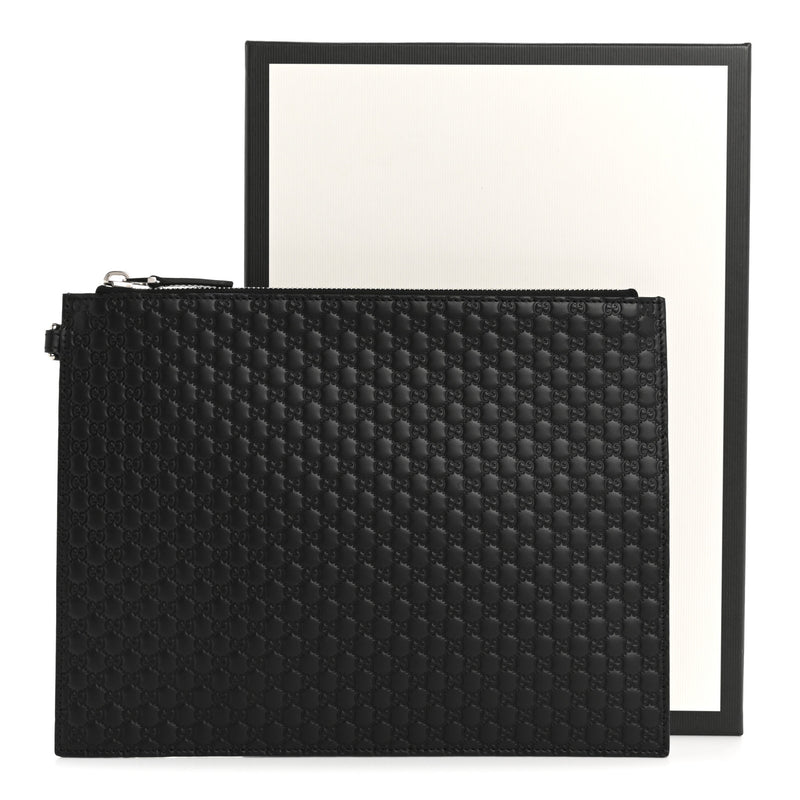 Gucci Microguccissima Clutch Black