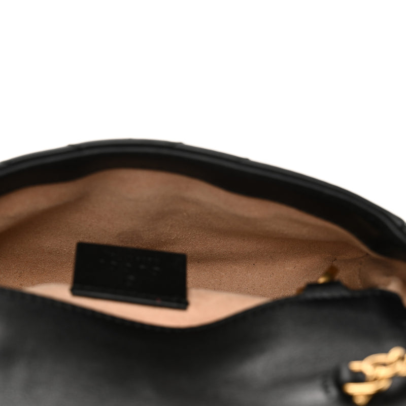 Gucci Calfskin Matelasse Super Mini Gg