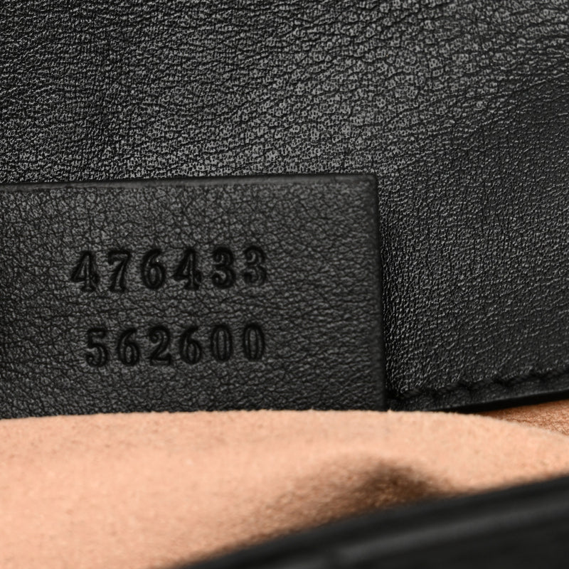 Gucci Calfskin Matelasse Super Mini Gg
