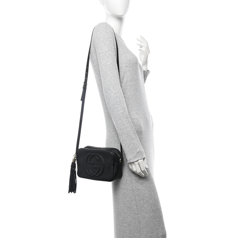 Gucci Pebbled Calfskin Small Soho Disco