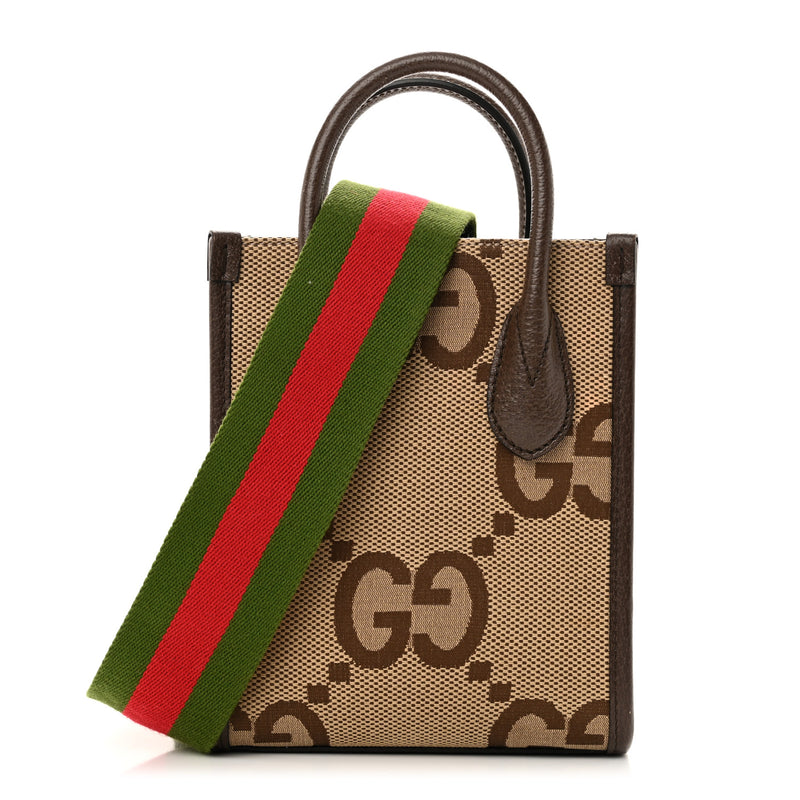 Gucci Jumbo Gg Textured Dollar Calfskin
