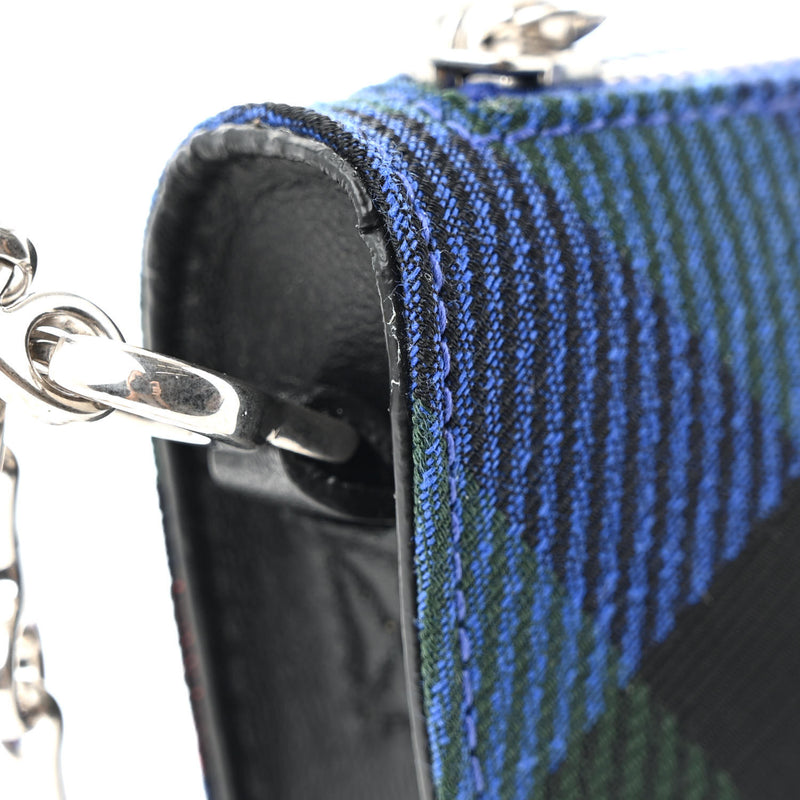 Burberry Jacquard Check Micro Shield Bag