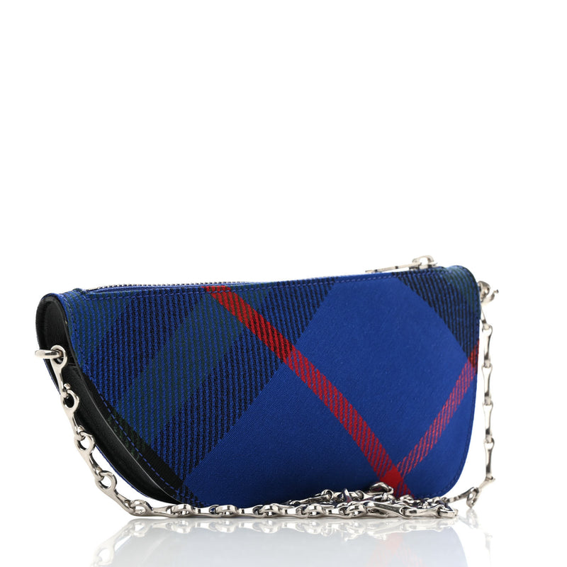 Burberry Jacquard Check Micro Shield Bag