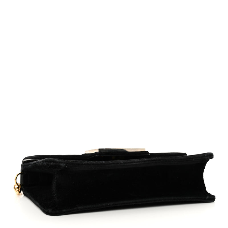 Gucci Velvet Crystal Square G Shoulder
