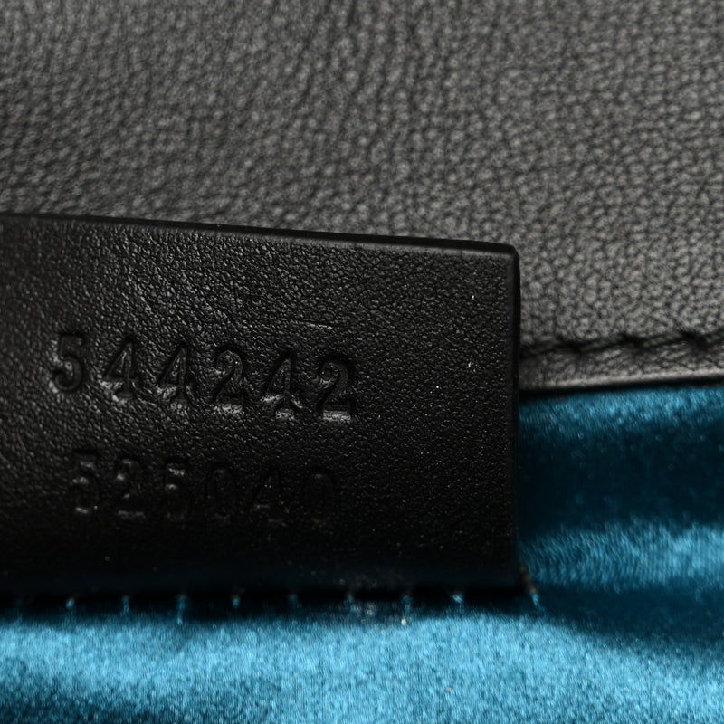 Gucci Velvet Crystal Square G Shoulder