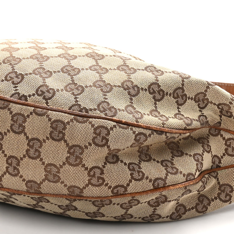 Gucci Bamboo Ring Hobo Brown