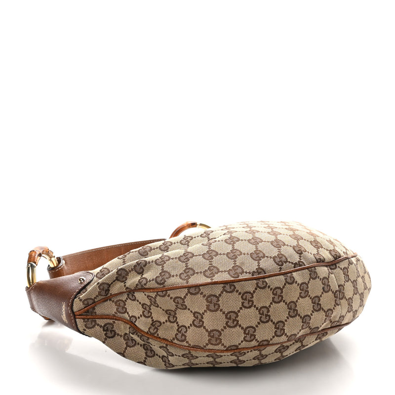Gucci Bamboo Ring Hobo Brown